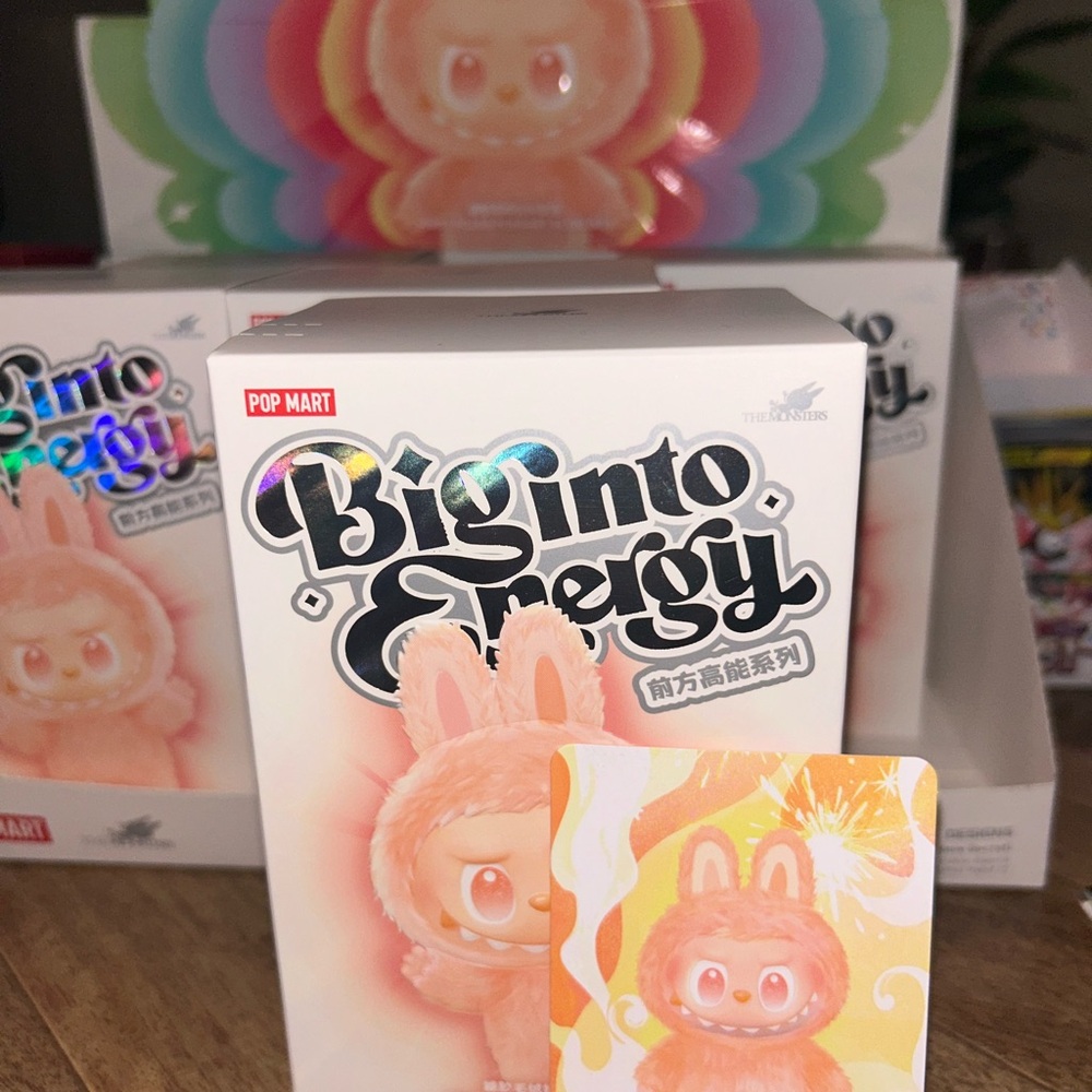 Labubu Big into Energy Happiness- Sealed Bag
